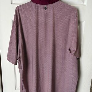 Burgundy Greyson Golf Polo